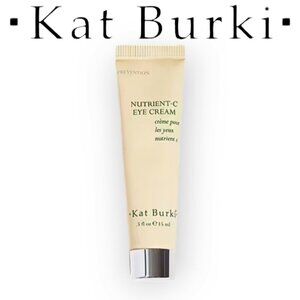 Kat Burki Nutrient C Eye Cream Vitamin C Caffeine Brightening 15 mL NWT